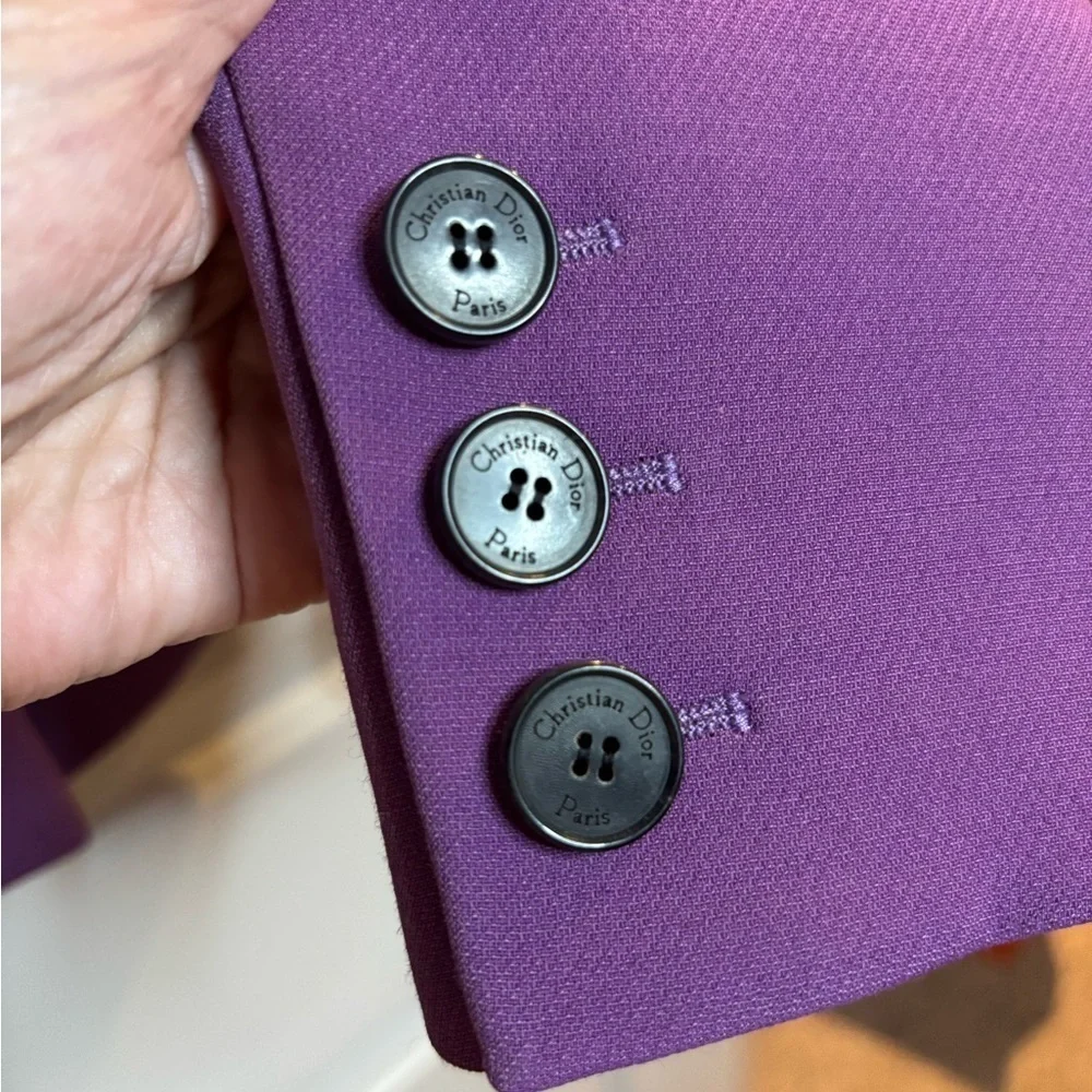 Dior women’s like new Purple Women's Blazer size US 8